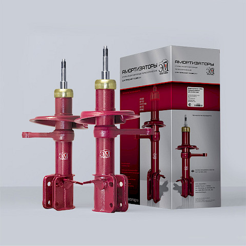 Амортизаторные стойки передней подвески ЛАДА Калина 1118