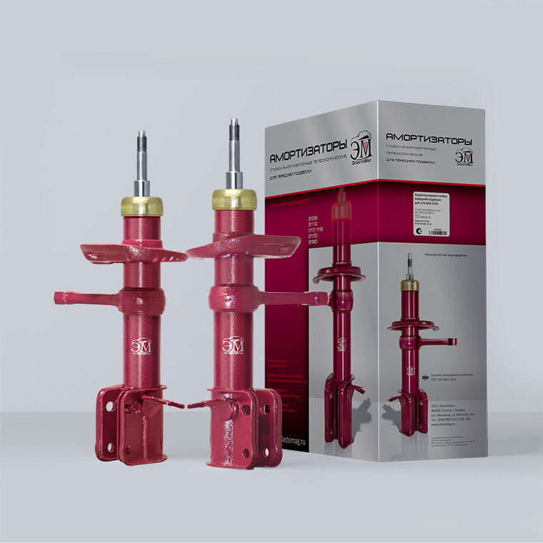 Амортизаторные стойки передней подвески ВАЗ 2170 Приора