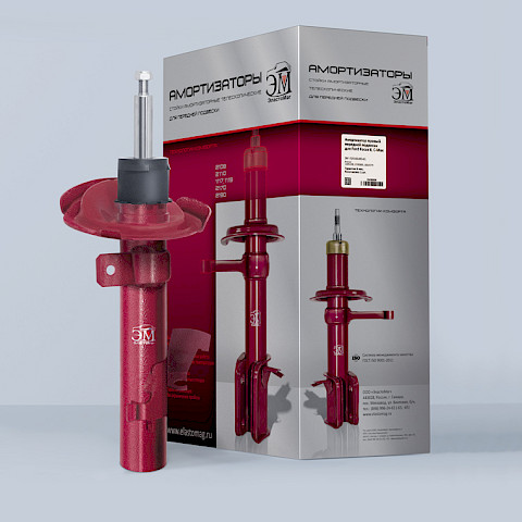 Амортизатор передней подвески правый ЭМ-75П.00.000-01 для а/м Ford Focus II (седан, хетчбек), C-Max (1570032, 1595284, 1619275)