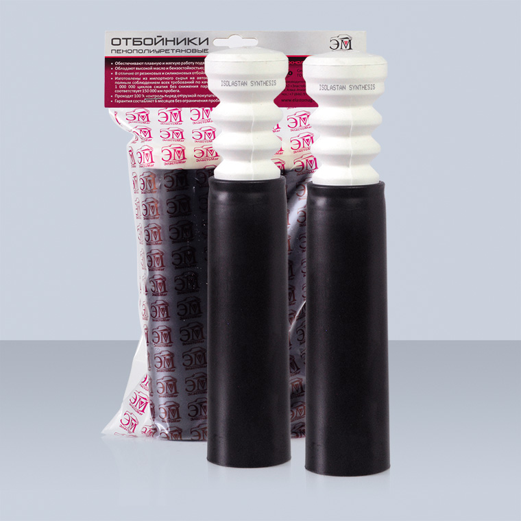 Буфер хода сжатия задней подвески ЭМ с защитным кожухом для LADA Vesta